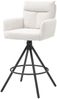 Barhocker >Solveig< (2er-Set) in hell beige/schwarz - 54x103,5x58 (BxHxT) Bild 2