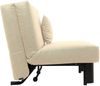 Faltsofa Kalomira Bezug Flachgewebe Metall schwarz / beige 21490 Bild 4