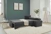 Jockenhöfer Gruppe Ecksofa L-Form, B: 191 cm, mit Bettfunktion & Bettkasten Bild 2