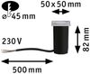 Paulmann No. 94366 House Bodeneinbauleuchte eckig IP65 3000K 2W Edelstahl 230V Bild 3