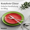 MiaMio Kombiservice Tafelservice 18tlg Geschirrset 6 Personen Kombiservice Keramik - Bunt (18-tlg), 6 Personen, Steingut, 18 Teile, für 6 Personen Bild 3