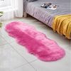 BTTO TEPP Hochflor-Teppich Fellteppich,Kunstfell,Weich,Hochflor Shaggy Teppiche,Florlänge 60mm, 60cm*180cm, 12 Farben, für Wohnzimmer,Schlafzimmer Bild 5