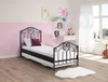 Vente-unique - ADONIS Bett Metall Weiß - B 90 cm x H 30 cm x L 188 cm Bild 2