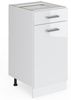 Unterschrank R-Line Weiß Hochglanz 40 cm mit Schublade, ohne Arbeitsplatte Vicco Bild 5