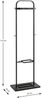 Garderobenständer >55551< in Haken chrom, Gestell schwarz - 54x175x30 (BxHxT) Bild 2
