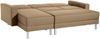 Just Fashion Funktionssofa Flachgewebe Sand Metall Chromfarben Bild 2