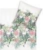 Estella Bettwäsche Laguna 4805 530 Grün Mako Satin 155 x 220 + 80 x 80 cm Bild 2