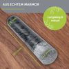 madeco Ersatzstößel Marmor 16 cm Steinstößel schwarz poliert Stößel für Mörser Marmor einzeln (ohne Mörser) Gewürze, Kräuter, Nüsse mahlen Bild 4