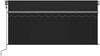 vidaXL Markise Automatisch mit Rollo LED Windsensor 3,5x2,5m Anthrazit 3069414 Bild 3