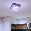 Deckenleuchte, chrom Glas, inkl. Deko LED, L 20,5 cm Bild 2