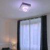 Deckenleuchte, chrom Glas, inkl. Deko LED, L 20,5 cm Bild 5