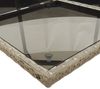 vidaXL 17-tlg. Garten-Essgruppe mit Kissen Grau Poly Rattan 3211724 Bild 5