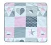 roba Babydecke 'Happy Patch' 80 x 80 cm - 2-seitig - super weich - warm & flauschig - Baumwolle Bild 4