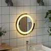 vidaXL LED-Badspiegel 30 cm Rund 353276 Bild 3