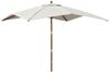 vidaXL Sonnenschirm mit Holzmast Sandfarben 300x300x273 cm 363191 Bild 2