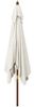 vidaXL Sonnenschirm mit Holzmast Sandfarben 300x300x273 cm 363191 Bild 4