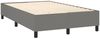 vidaXL Boxspringbett mit Matratze & LED Dunkelgrau 120x200 cm Stoff, Härtegrad: H2 [3134942] Bild 5