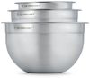 LE CREUSET Rührschüssel Rührschüsselset mit Deckel, Edelstahl, 3-teilig, Ø 19/23/27cm, 41901000010000 Bild 4