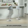 Barhocker 42 x 38 x 82-104 cm, höhenverstellbar, Kunstleder, 2er-Set Bild 3
