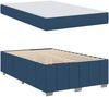 vidaXL Bettrahmen mit Matratze Blau 120 x 200 cm Stoff 3398285 Bild 5