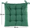 JACK Stuhlkissen JACK Outdoor 38x38cm Sitzkissen Lounge Kissen Sitzkissen Wasserfest, mit Lotus Effekt, robust, strapazierfähig, für Innen & Außen Bild 2