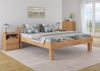 Hohes Massivholz-Buchebett Echtholz 180x200 V-60. 80-H Bild 2