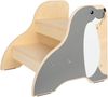 Small Foot Tritthocker Seehund „Wildlife“ aus Holz, Stabiler und Rutschfester Hocker im Seehund-Design, bis max. 150 kg, für Kinder ab 2 Jahren, 12669 Bild 2