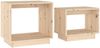 vidaXL Satztische 2 Stk. Massivholz Kiefer 813525 Bild 4