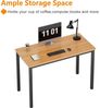 Computertisch Schreibtisch 80x40x75 cm Büro Workstation Home Office Holzplatte Bild 4