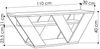Skye Decor TV-Schrank 100% MELAMINE COATED PARTICLE BOARD, 40 cm x 30 cm x 110 cm S3035 Bild 4