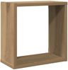 Würfel-Wandregale, Hängeregale 6 Stk. Artisan-Eiche 30x15x30 Holzwerkstoff de7998 Bild 4