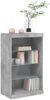 vidaXL Sideboard mit LED-Leuchten Betongrau 60,5x37x100 cm 836710 Bild 5