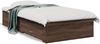 vidaXL Bettgestell mit Schubladen Braun Eichen-Optik 75x190 cm 3280446 Bild 2