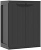 vidaXL Gartenschrank Schwarz 65x37x85 cm PP 364204 Bild 2