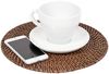 2er-Platzset LOMBOK Rattan Natural D35cm Platzmatte Untersetzer Platzdeckchen Bild 4