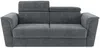 Vente-unique - RIZORA Sofa Stoff Grau - B 223 cm96 cm x H 93 cm x L 210 cm Bild 3