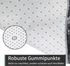 LuxusKollektion Hochflor-Teppich Teppich Hochflor 240x300 Dunkles Karograu 240 x 300 cm (Rechteckig) Bild 3