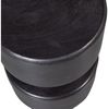 Beistelltisch Tuve aus Holz, Schwarz Bild 2