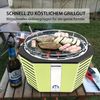Balkongrill raucharm Molami | Tischgrill mit Aktivbelüftung BBG Grill Bild 3