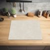 MuchoWow Herd-Abdeckplatte Sandfarben - Modern - Glatt, Vinyl, (1 tlg), Herdabdeckplatten für Ceranfeld, Induktionsschutz, 65x55 cm Bild 2