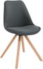 4er Set Besucherstuhl Toulouse Stoff Square Natura [320915] Bild 3