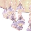 LED Deckenlampe im Blattsilber Design mit Kristallen, AMY Bild 4