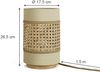 Tischlampe Morten Creme 17.5 x 26.5 cm Vicco Bild 3