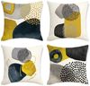 FELIXLEO Kissenbezüge Kissenbezüge 4er Set Kunst Kissenbezug 45x45cm Dekokissen Sofakissen, (4 Stück) Bild 5