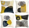 FELIXLEO Kissenbezüge Kissenbezüge 4er Set Kunst Kissenbezug 45x45cm Dekokissen Sofakissen, (4 Stück) Bild 4