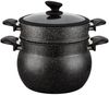 Cheffinger CF-COUS8: 8L Marmorbeschichteter Dampfgarer Couscous-Topf Bild 4