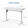 FLEXISPOT Schreibtisch Höhenverstellbarer Schreibtisch MIT Schubladen (mit LED-Höhenanzeige, 4 Speicherhöhen, Anti-Kollisionssystem, USB-C Anschluss), EINFACHE MONTAGE, leise & ergonomisch Bild 4