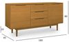Sideboard Enimeta Eiche Natur 160 cm - 2 Türen, 3 Schubladen & Soft-Close Bild 4