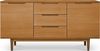Sideboard Enimeta Eiche Natur 160 cm - 2 Türen, 3 Schubladen & Soft-Close Bild 5