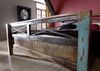 Bett Altholz 200x200x100 mehrfarbig lackiert NATURE OF SPIRIT #48 Bild 3